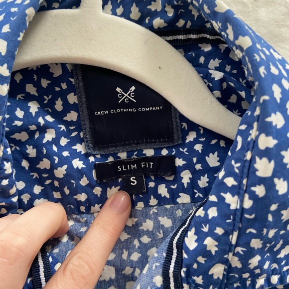 Crew clothing company long sleeve button down shirt - Picture 2 of 2